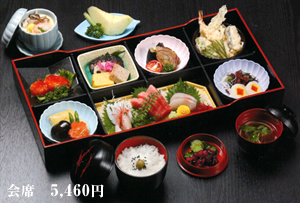 会席膳11,550円